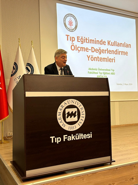 5 Mayıs 2024 Tarihinde Tıp Fakültemizde Tıp Fakülteleri Dekanlar Konseyi Yürütme Kurulu Eğitim Toplantıları: Tıp Eğitiminde Ölçme Değerlendirme Başlıklı Eğitim Toplantısı Gerçekleştirildi